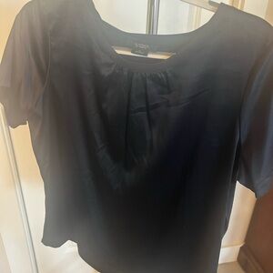 Worth Pleated Short Sleeve Blouse set of 2